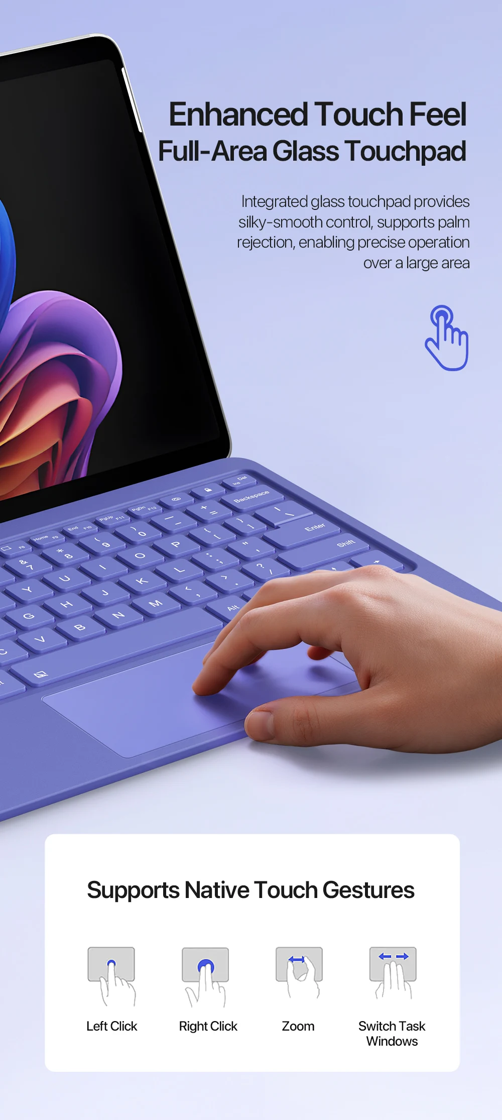 Trải Nghiệm Bàn Phím Surface Pro 12 Dux Ducis CK Pro Series