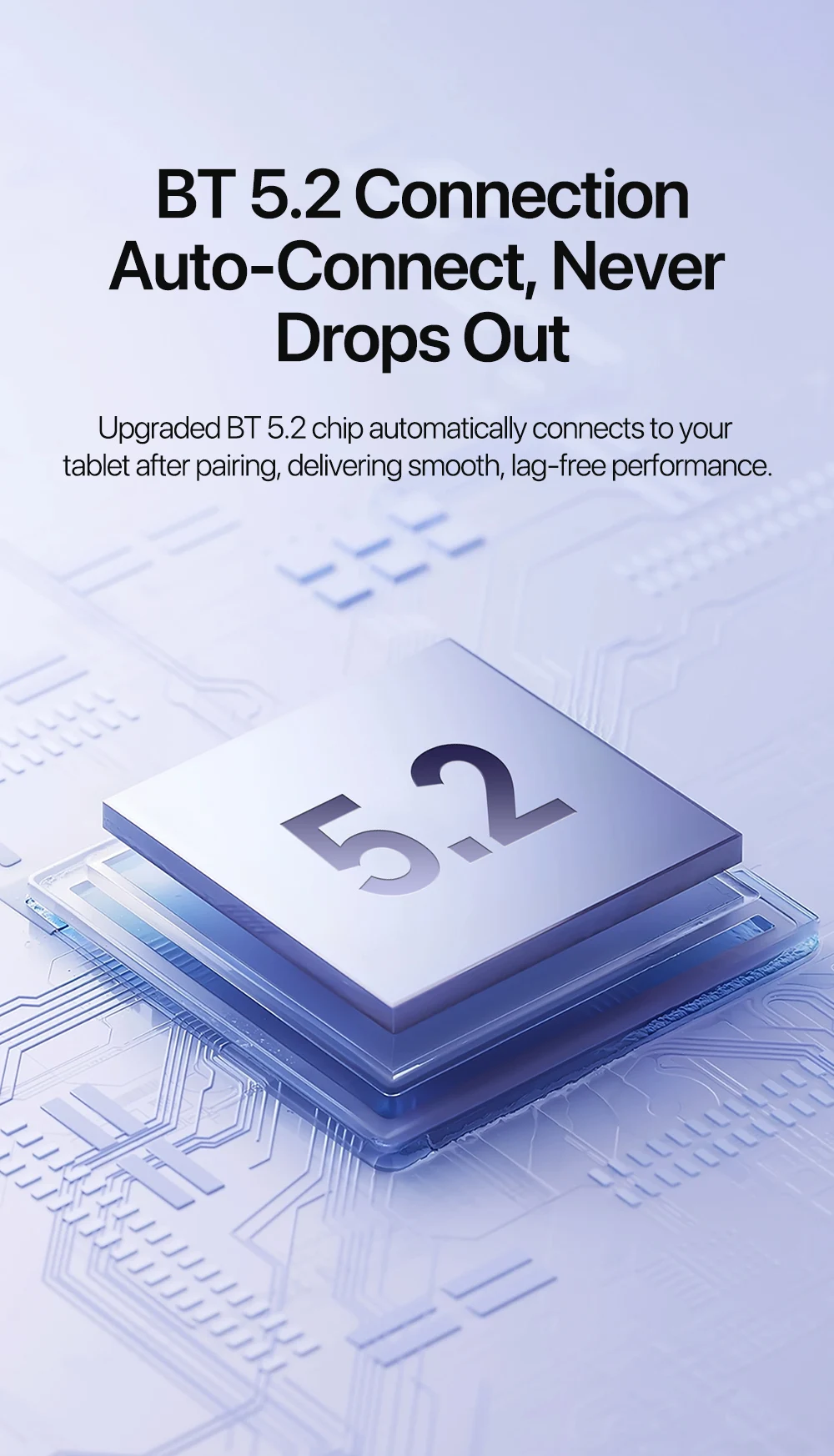 Bàn Phím Surface Pro 12 Dux Ducis CK Pro Series Trang Bị Blutetooth 5.2 Ổn Định Với Khoảng Cách 10m