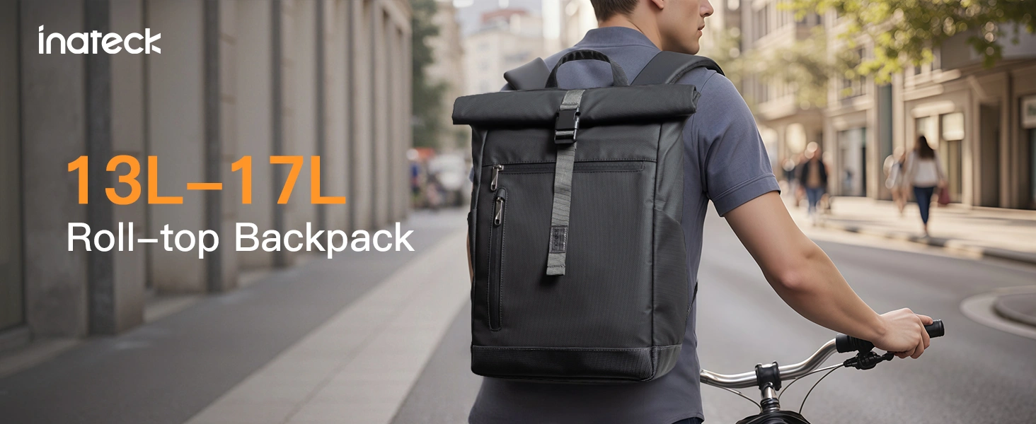 Điểm Nổi Bật Của Balo Roll-Top Inateck Waterproof Backpack