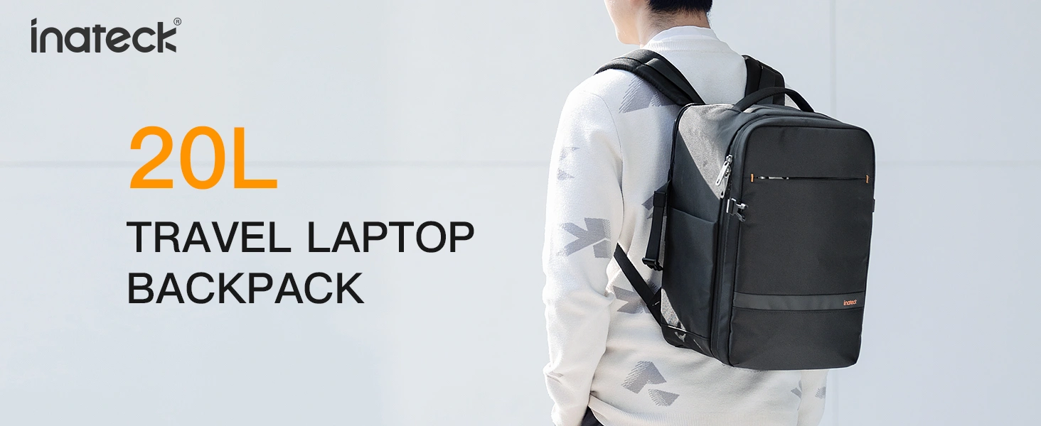 Balo Laptop 14-inch Dung Tích 20L inateck Multi-Pocket Carry-On Travel Backpack - BP03005