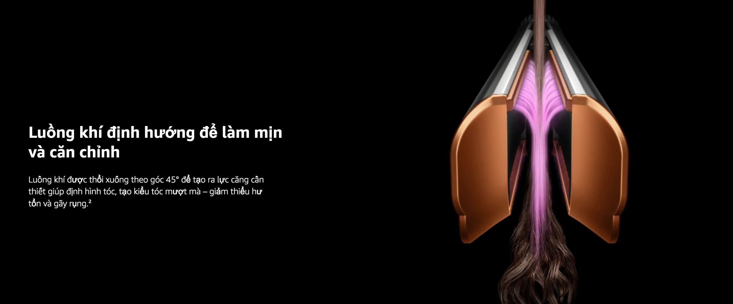 Máy Sấy Duỗi Tóc Dyson Airstrait™ Chính Hãng