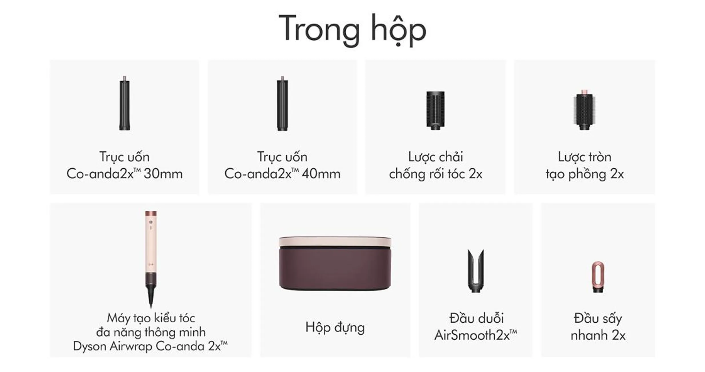 Máy Tạo Kiểu Tóc Đa Năng Thông Minh Dyson Airwrap Co-anda2x™