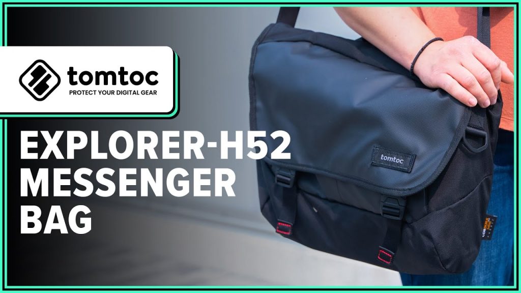 Tomtoc Premium Messenger Bag Commuting & Travel H52-E02D01