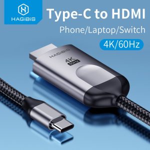 USB C Ra HDMi 4K 60Hz Hagibis