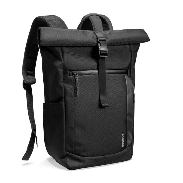 Balo Tomtoc Rolltop Blackpack T61M1