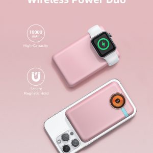 Innostyle Powermag Duo 2-in-1 10000 MAH Pink (IW202BP)