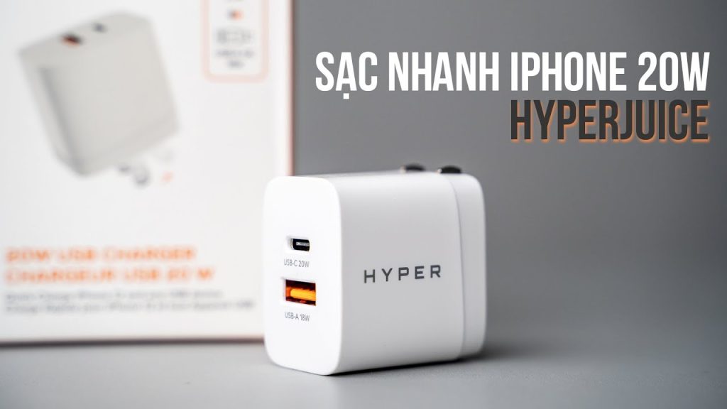 HyperJuice 20W Charger Small Size - HJ205