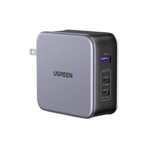 Sạc Nhanh 140W Ugreen CD289 Công nghệ GaN Ra 2 Cổng USB-C Và 1 Cổng USB-A