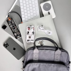 Wiwu Alpha Vertical Double Layer Laptop Bag